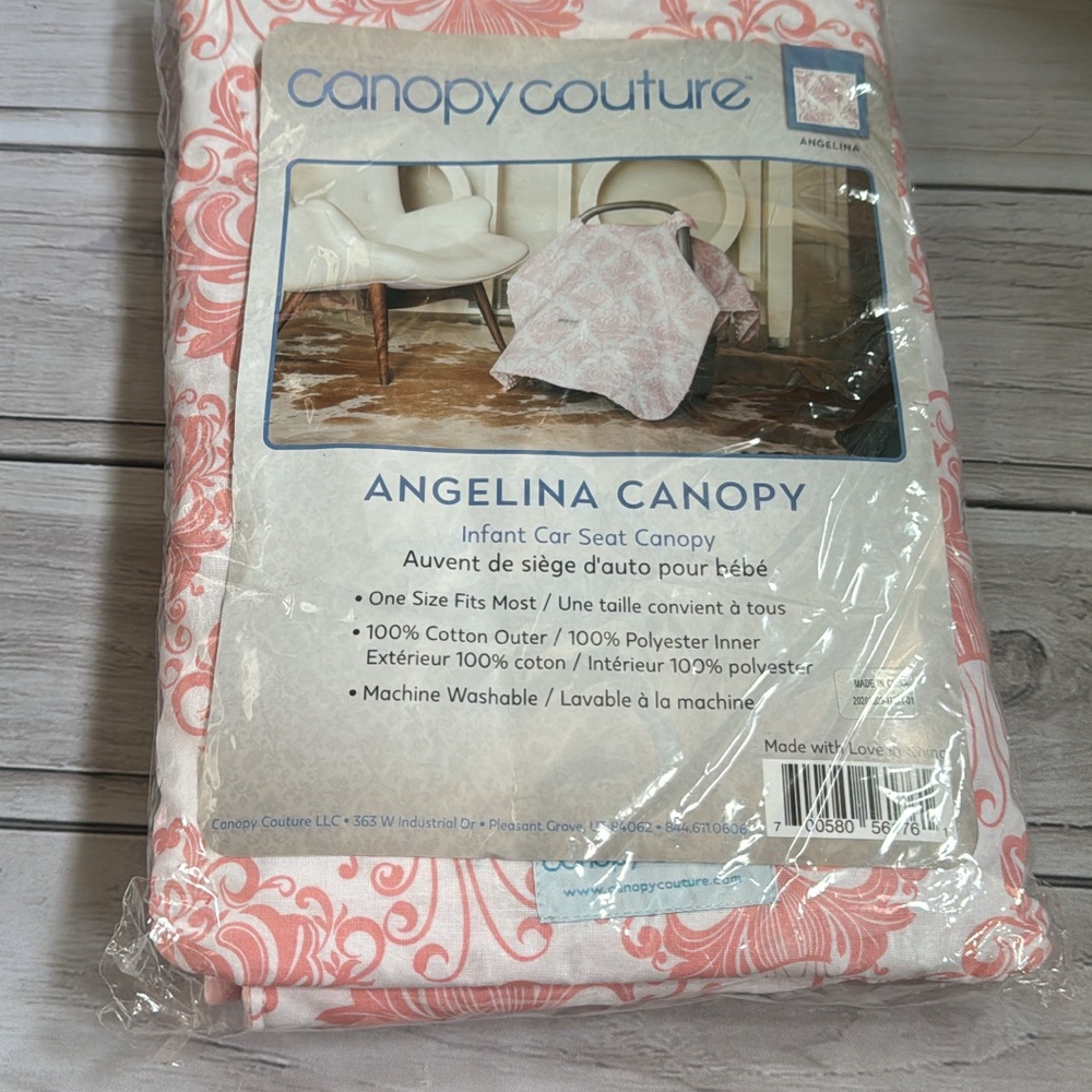Canopy Couture Infant Car Seat Canopy - Pink